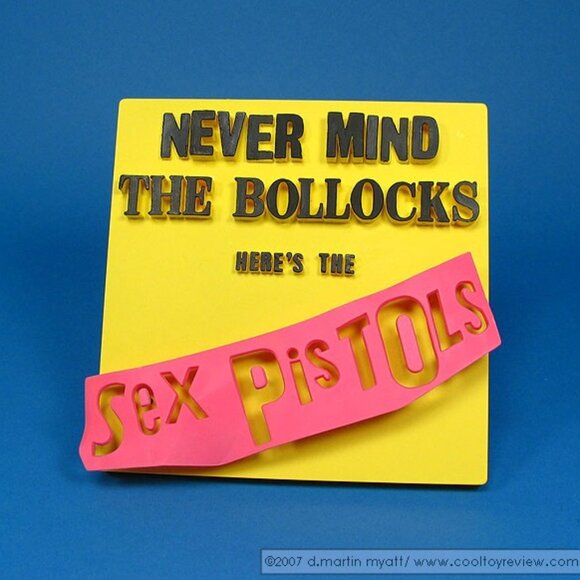 McFarlane Sex Pistols Never Mind the Bollocks 3-D Album Cover - Picture 1 of 3